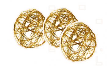 Boule fil métal 30mm